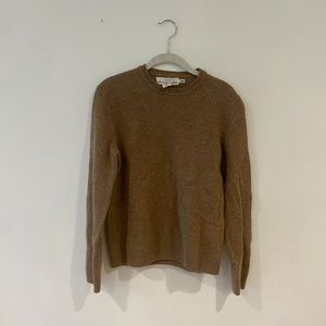 H&M LOGG Brown/Tan Knit Sweater - Medium